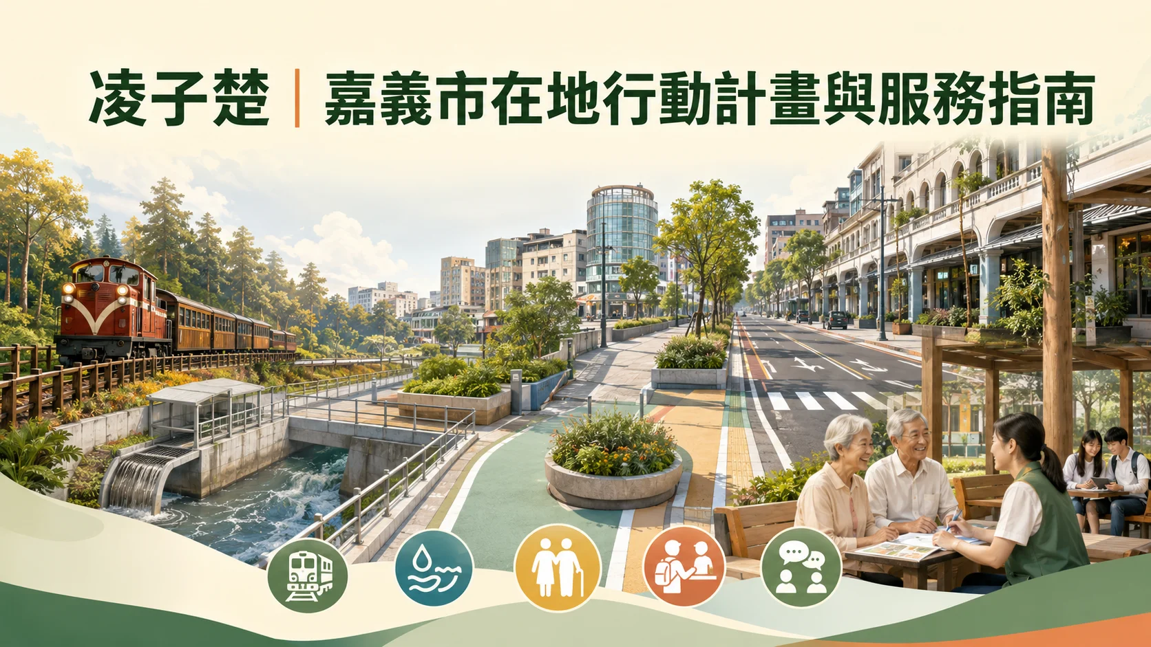 選子楚—嘉義市候選人凌子楚的在地行動計畫與服務指南